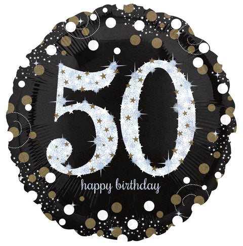 Happy Birthday 50 foliopallo