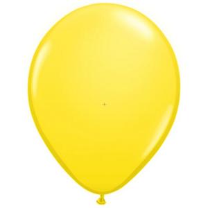 28 cm keltainen ilmapallo 25 kpl/pss