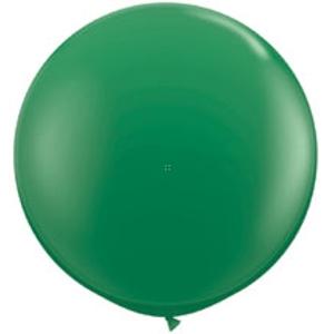 100 cm vihreä ilmapallo 2 kpl/pss
