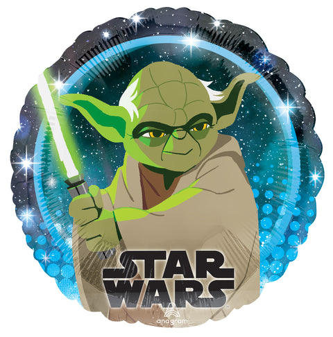 Star Wars Galaxy Yoda foliopallo