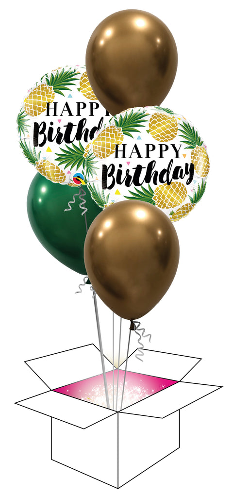 Palloboxi ilmapalloasetelma, Happy Birthday ananas L