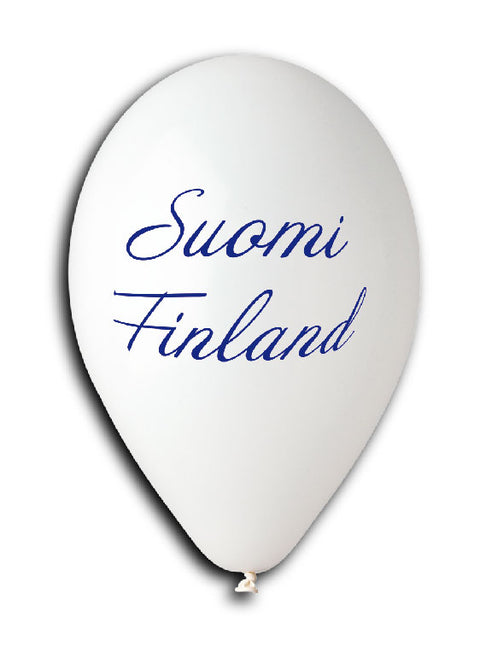 Suomi ilmapallo 30 cm 6 kpl/pss