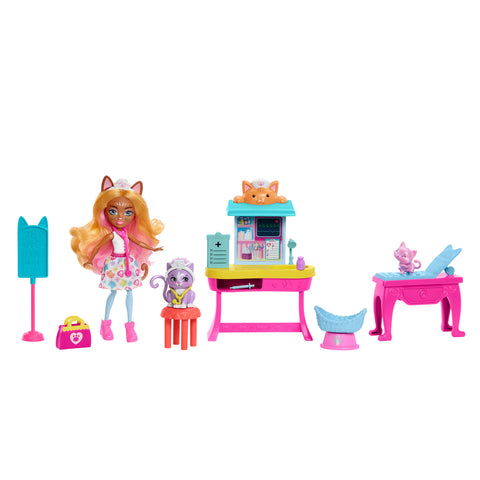 ENCHANTMALS DOCTOR'S OFFICE LÄÄKÄRILEIKKISETTI