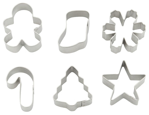 Wilton mini piparimuottisetti 6 kpl/pkt