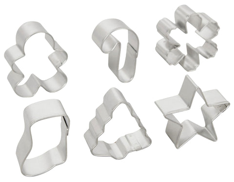 Wilton mini piparimuottisetti 6 kpl/pkt