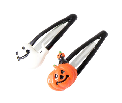 Halloween hiuskoriste pinnit haamu ja kurpitsa