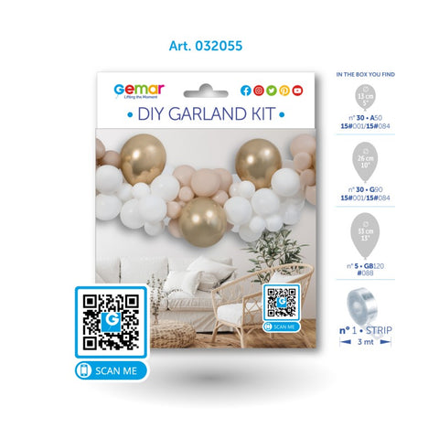 DIY Ilmapallokaari latte