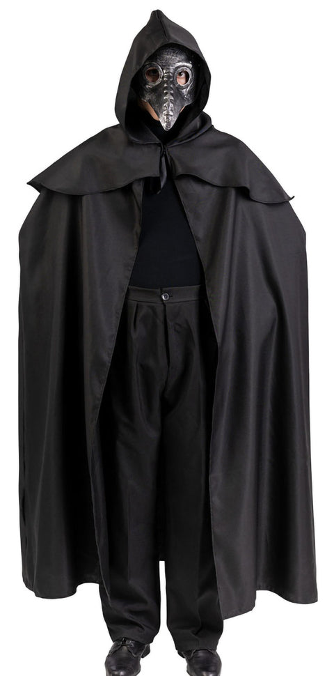 Ruttotohtori asusetti; viitta ja maski