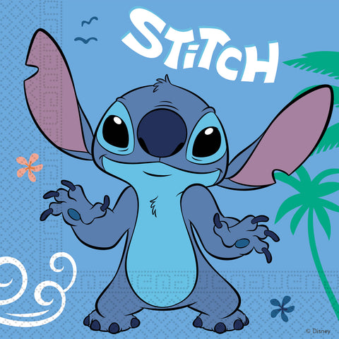 Lilo & Stitch suuri lautasliina 33 x 33 cm 20 kpl/pkt