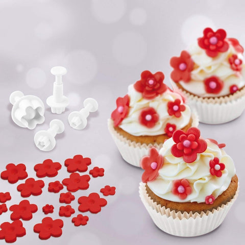 Dr Oetker kukka-muotit 4 kpl