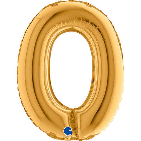 Numerofolio 0 kullanvärinen puhallettava 35 cm