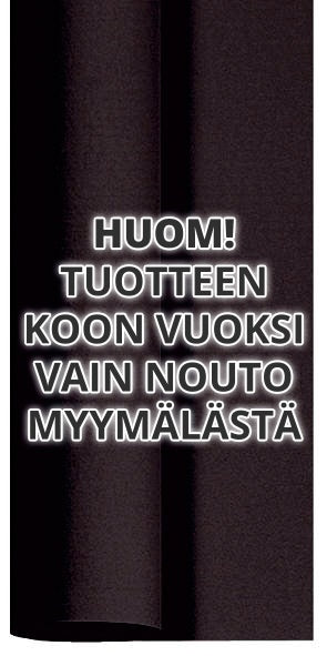 Pöytäliinarulla musta 1,18 m x 5 m