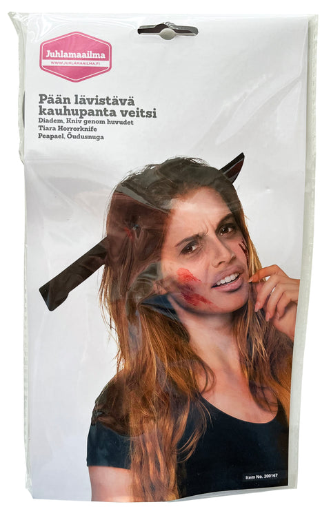 Pään lävistävä kauhupanta veitsi