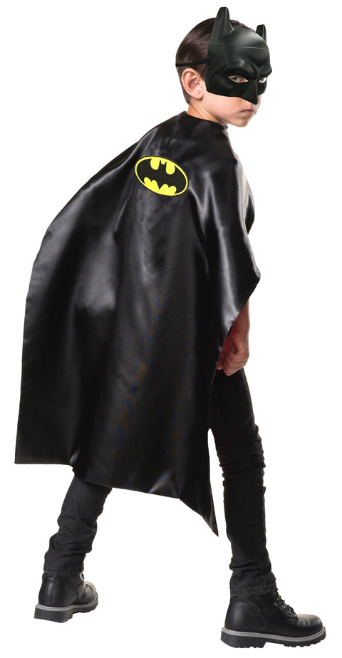 Batman maski ja viitta lasten