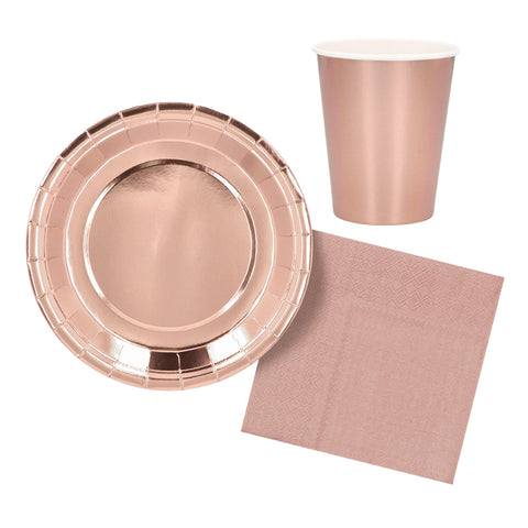Pahvimuki ruusukullanvärinen 250 ml 6 kpl/pkt