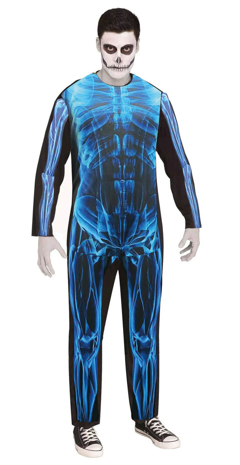 Luuranko aikuisten naamiaisasu XL