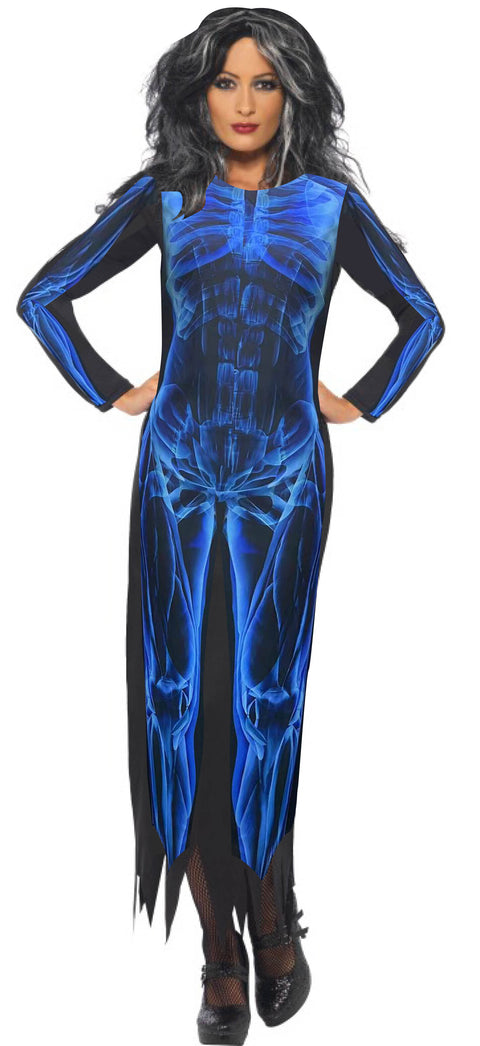 Luuranko aikuisten naamiaisasu L