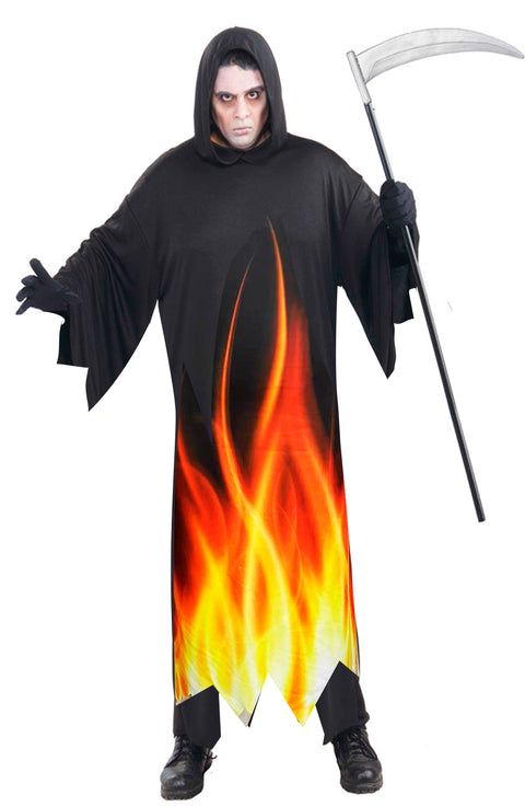 Viikatemies aikuisten naamiaisasu XL