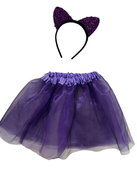 Kissa asusetti lasten, panta ja hame