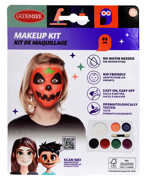 Kasvovärisetti Halloween