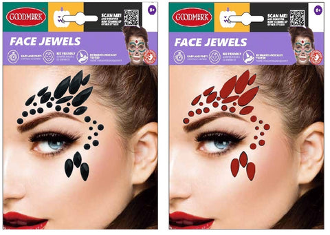 Kasvotimantit lajitelmatuote, 2 erilaista