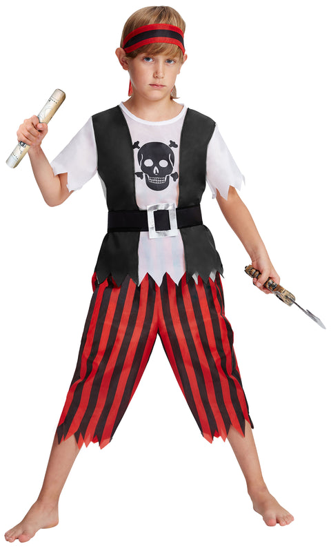 Merirosvoasu lasten  116 cm