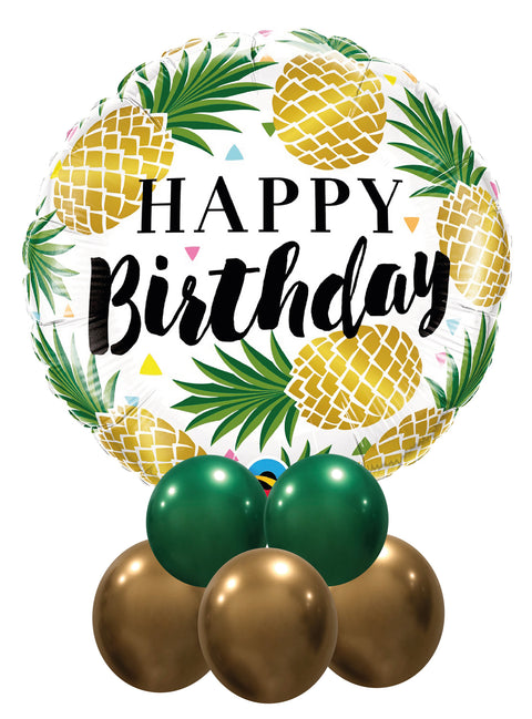 Palloboxi ilmapalloasetelma, Happy Birthday ananas S