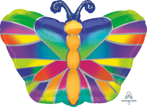 Värikäs perhonen pienmuotofolio