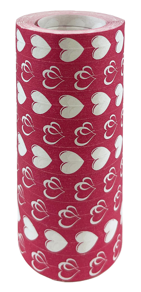 Leveä serpentiini sydämet 1 rll