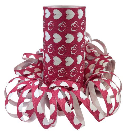 Leveä serpentiini sydämet 1 rll