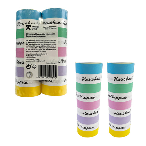 Leveä serpentiini Hauskaa Vappua 2 rll/pkt