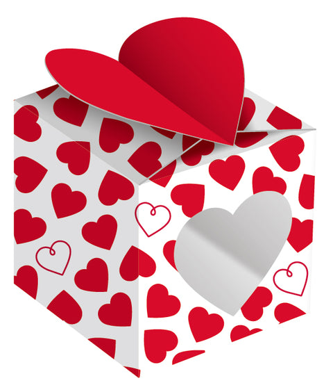 Lahjarasia sydän 4 kpl/pkt