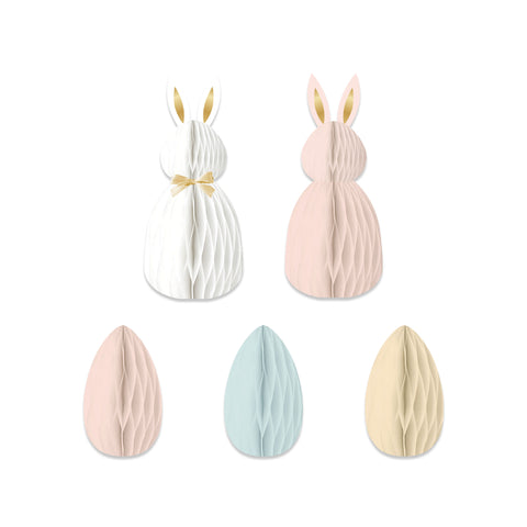 Paperikenno puput ja pääsiäismunat 5 kpl/pkt