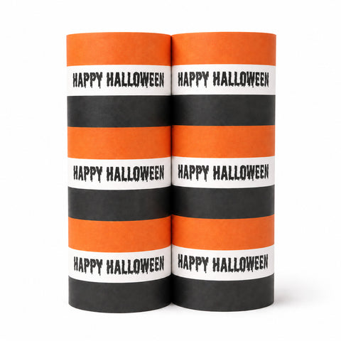 Leveä serpentiini Happy Halloween  2 rll/pkt