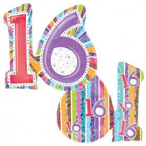 Numerofoliopallo "16" muotofolio