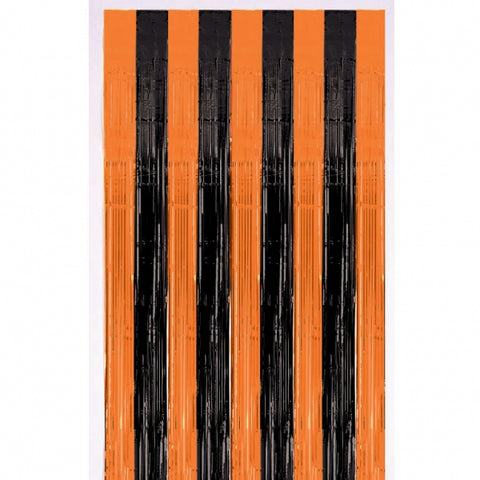 Musta-oranssi oviverho 1,8 m