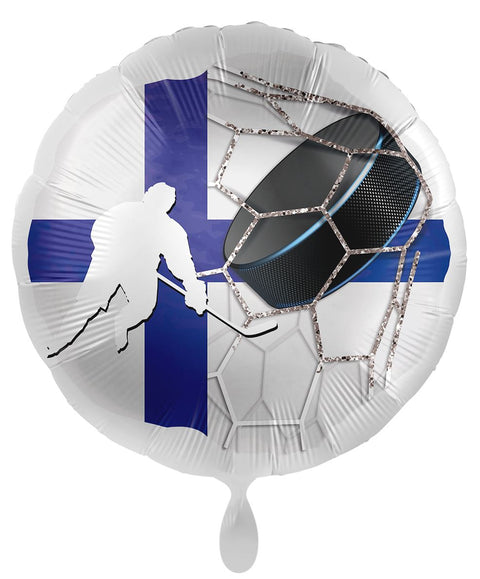Jääkiekko Suomenlippu foliopallo