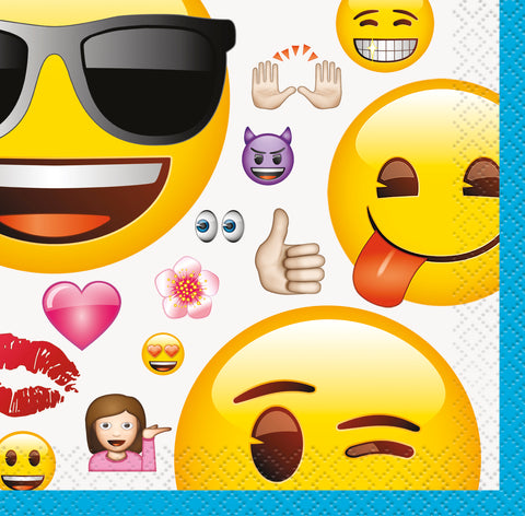 Emoji pieni lautasliina 16 kpl/pkt