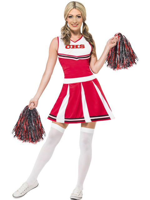 Cheerleader aikuisten naamiaisasu