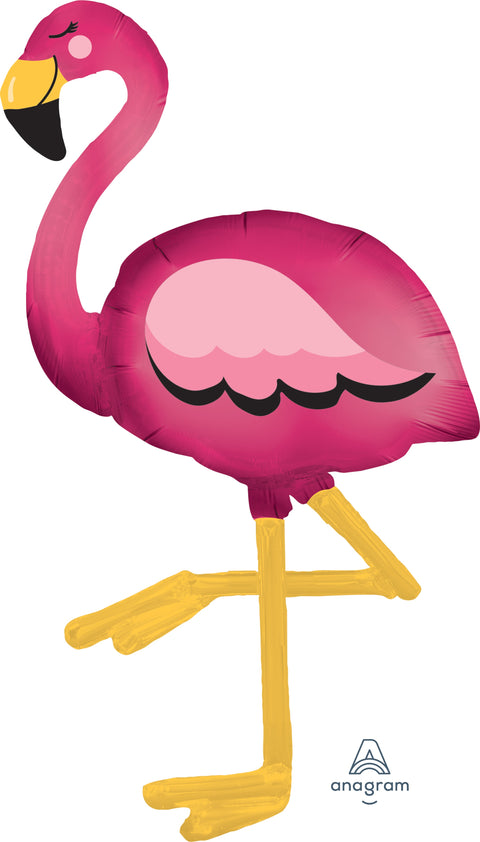 Flamingo kävelevä foliopallo L
