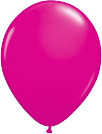 28 cm fuksianpunainen ilmapallo 25 kpl/pss