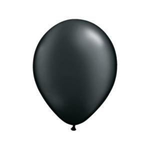 28 cm musta ilmapallo 25 kpl/pss