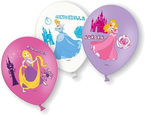 Disney prinsessa ilmapallo 27 cm 6 kpl/pss