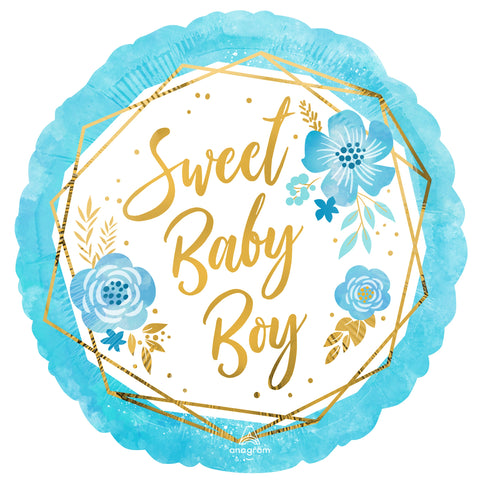 Sweet baby boy vaaleansininen foliopallo