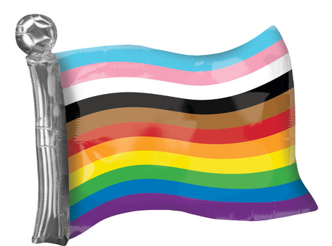 LGBTQ sateenkaarilippu muotofolio
