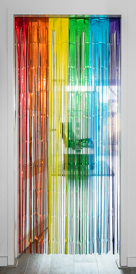 Oviverho 200 x 100 cm sateenkaaren värit