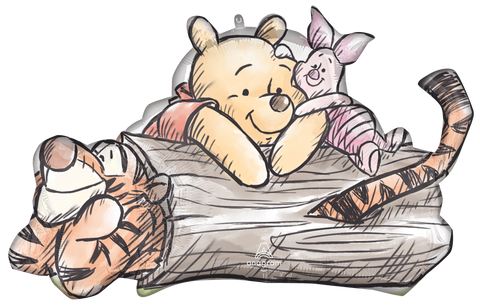 Nalle Puh  muotofoliopallo