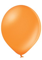 Ilmapallo 30 cm metallinhohto-oranssi 25 kpl/pss