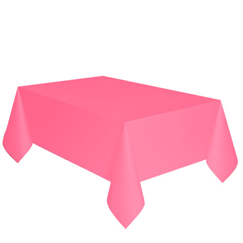Pöytäliina paperinen pinkki 137 x 274 cm