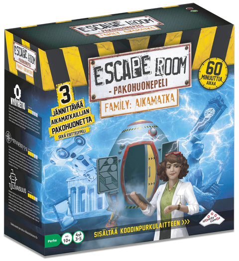Escape room family: Aikamatka